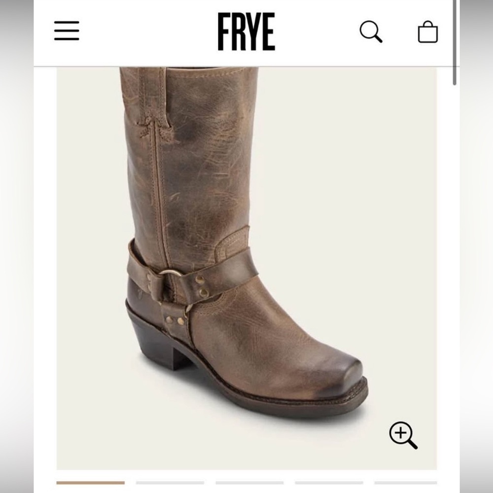 Frye 12R Harness Leather Boots